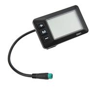 LUCKDANO 5 Pin Electric The GD01 Electric Bicycle Features an LCD Display with 36V/48V Waterproof Design and a 5-pin Interface Compatible with 22.2mm Handlebars, Ensuring Safe Riding and