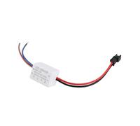 LUCKDANO 500mA LED Driver Power Supply 1X3W AC95-265V Input DC2-4V Output Noiseless LED Lamp Transformer for DIY Lighting