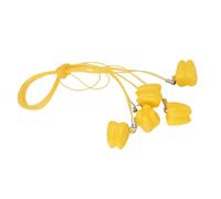 LUCKDANO 50pcs Milk Teeth Storage Box - Premium Plastic Baby Tooth Organizer for Home and Travel - Hygienic, Lightweight, and Emotionally Cherished 50 Count (Yellow)