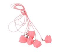 LUCKDANO 50pcs Milk Teeth Storage Box - Premium Plastic Baby Tooth Organizer for Home and Travel - Hygienic, Lightweight, and Emotionally Cherished 50 Count (Pink)