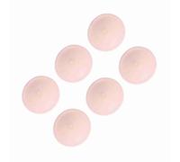 LUCKDANO 6-piece Washable and Reusable Soft Cotton Nursing Pads. Highly Absorbent and Suitable for Breastfeeding Mothers. Convenient for Nipple Protection. Pink.