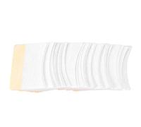 LUCKDANO 80pcs Cotton Eyelash Extension Patches, Self Adhesive Under Eye Pads, Absorb Excess Glue with Soft Skin Friendly Material, for Professional or Personal Lash Extension