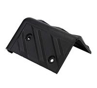 LUCKDANO 8PCS Speaker Corner Protector Plastic Angle Wraps with Screw Kits - Durable Black Right Angle Design for Speaker Protection - Ideal for Stage and Professional Use