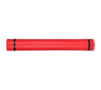 LUCKDANO A0 Poster Tube Drawing Storage Tube - Telescopic Drafting Case for Artworks and Documents, Adjustable Length from 63cm to 108cm, and, Ideal for Posters, (Red)