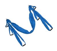 LUCKDANO Aerial Yoga Swing Set - Polyester Cotton Adjustable Yoga Hammock for Enhanced Flexibility and Posture - Perfect for Indoor & Outdoor Use (Dark Blue)