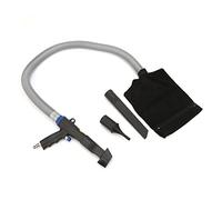 LUCKDANO Air Vacuum Blow High-Pressure Pneumatic Cleaning Gun - Air Compressor Blowing/Suction Gun - and Energy-Saving Industrial Cleaning Tool - Includes 3