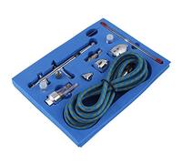 LUCKDANO Airbrush Kit, Air Brush Painting Set Airbrush Gun with High Performance 0.3mm 0.2mm .5mm for Painting