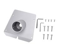 LUCKDANO Aluminum Alloy Pipe Adapter Mount Wedged Mounting Kit 1-2.4 Inch Adjustable Pole Mount with 360 Degree Rotation for Gen3 Roof Wall Ground Installation