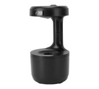 LUCKDANO Anti-Humidifier Drop Hydro Anti Gravity Humidifier - USB Powered Black Water Drop with Silent Operation & Fine Misting - Leakage Proof Desktop Cool Mist for (Black)