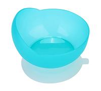 LUCKDANO Anti Spill Bowl Non Slip Suction Base Elderly Children Feeding Assistive Tableware with Guard Design for Hand Tremors and Disabilities Skyblue 12.5 X 8cm