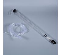 LUCKDANO Auto Siphon Racking Cane for Beer Wine with Transparent Plastic Tubing to See Liquid Minimizes Sediment Pick-Up Easy Home Brewing Bottling Carbonated Beverages