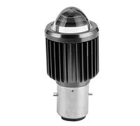 LUCKDANO BA20D LED Motorcycle Headlight 3500lm 6000K White Light Aluminum Alloy Shell High Low Beam Quick Start with High Luminous Purity for Most Motorcycles