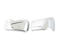 LUCKDANO Battery Side Covers Fairing Side Panel, Fairing Cover Motorcycle Battery Pair Motorcycle for VStar 650 DragStar 650 XVS650 XVS650A All Year (Chrome)