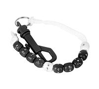 LUCKDANO Bead Chain Score Counter with Shining Stone - Stylish Nylon Score Counter for Enthusiasts - Lightweight & Durable Available in Black and Pink (Black)