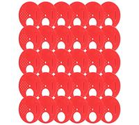LUCKDANO Beehive Door Entrance Beehive Door Entrance Disc - Plastic Round Exit Vent Gate for Beekeeping - Easily Manage Bee & Intruders 2.7in Diameter (Red)