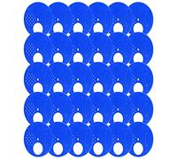 LUCKDANO Beehive Door Entrance Beehive Door Entrance Disc - Plastic Round Exit Vent Gate for Beekeeping - Easily Manage Bee & Intruders 2.7in Diameter (Blue)