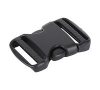 LUCKDANO Belt Buckle, Belt Clips Plastic Buckle Heavy Duty Strap Replacement 5Pcs Dual Adjustable No Sewing Clips Snaps for Nylon Webbing Backpack Fanny Pack Dog Collars (20mm)
