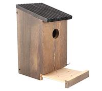 LUCKDANO Bird Houses For Outside, House Bluebird Breeding Parrots Bird Nesting Box Hanging Wooden For Finch Birdhouse Garden Country Cottages