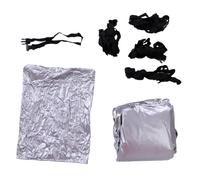 LUCKDANO Boat Cover for 16-18FT V Hull, Heavy Duty Double PU