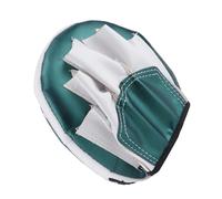 LUCKDANO Boxing Curved Mitts Kids Boxing Curved Mitts - PU Leather, & Safe Padding for, Taekwondo, and Sanda Training, Lightweight and Comfortable, Ideal for Age (Green)