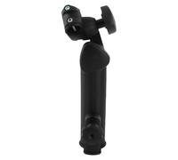 LUCKDANO Caddymatic Umbrella Holder Push Trolley Umbrella Holder - Durable Black Stand for Carts - Adjustable & Easy to Setup, Fits Most Trolleys