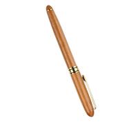 LUCKDANO Calligraphy Art Pen - Broad Stub Nib Tip for Gothic, Arabic, Italic Writing - Piston-Style Ink Reservoir Bamboo Handle Ideal Calligraphists and Artists (Pen tip 1.9mm)