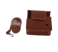 LUCKDANO Camera Bag, Camera Protective PU Leather Bag for SQ6, Soft and Durable, Includes Shoulder Strap, Allows You to Take Photos Anytime Without Taking the (Brown)