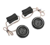 LUCKDANO Car Tweeters Pair 2 Pcs Dome Tweeter 140W Metallic Iron Loudspeaker Universally Compatible for Car Audio Systems - Crisp Trebles & Easy Installation