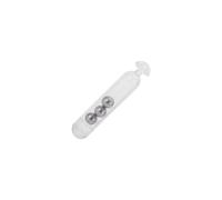 LUCKDANO Catfish Rattles, Rattles For Fishing Battle Fishing with Stainless Steel 50Pcs For (Transparent White)