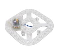 LUCKDANO Ceiling Light Wick Ceiling Light Wick Module 24W Magnetic Lamp with Three Color Temperature Options for Indoor Use