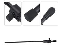 LUCKDANO Cello Endpin, Cello Accessories Parts with Rubber Mat on the Bottom Carbon for 3/4&4/ Size