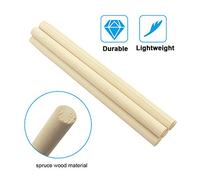 LUCKDANO Cello Sound Post, Fits 3/4 and 4/ Cello Spruce Wood Material Great for Improving Your Violin Sound Quality