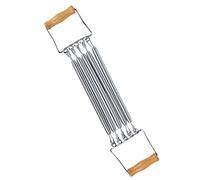 LUCKDANO Chest Expander Spring Wooden Handle Removable Spring Chest Expander - Fitness Equipment for Development, Ergonomic Design, Lightweight & Portable, Optimal Strength Training for