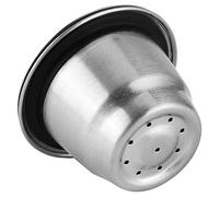 LUCKDANO Coffee Capsule Shell Stainless Steel Reusable Coffee Capsule Shell - Eco-Friendly Filter for Machines - Durable, Easy to, & Flavor Preserving - Perfect