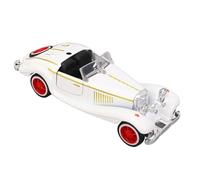 LUCKDANO Convertible Car Model Vintage Convertible Model Die-cast Alloy Toy, Suitable As a Birthday Children, white. (White)
