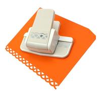 LUCKDANO Corner Cutter, Corner Punch Paper Punches For Crafting with Multicolor Edger Border Craft Punch Flowers Puncher Flourish Squares For Projects Paper Crafts (09 Flourish Pattern)