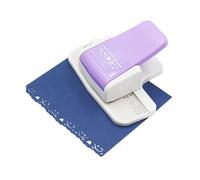 LUCKDANO Corner Cutter, Corner Punch Paper Punches For Crafting with Multicolor Edger Border Craft Punch Flowers Puncher Flourish Squares For Projects Paper Crafts (07 Flourish Pattern)