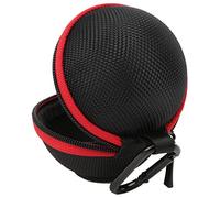 LUCKDANO Cue Holder Case Clip On Case Holder - EVA Billiard Storage Bag with Anodized Aluminum Alloy Buckle - Fits 57.2mm Balls - Ideal for Pool Players