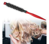 LUCKDANO Curl Brush Thin Roller Comb Wooden Pointed Handle Nylon Hairbrush - Styling Tool for All Hairstyles (12)