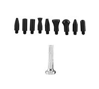 LUCKDANO Dent Removal Kit Knock Down Tools Paintless Dent Repair Tap Down Pen Set with Rubber Heads - Hand Tool Kit for Car Body, Refrigerator, Washing Machine