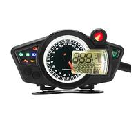LUCKDANO Digital Motorcycle Speedometer DC12V Universal Speedometer Tachometer Gauge Backlight Integrated Display for Motorcycle ATV UTV High Accuracy Speed Sensor