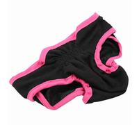 LUCKDANO Dog Physiological Pants Dog Physiological Pants - Premium Polyester Underwear for Female Dogs | Adjustable & Comfortable Sanitary Diaper | Pink M, Suitable for (L)