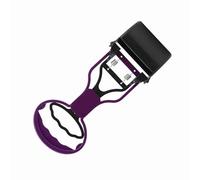 LUCKDANO Dog Pooper Scooper, Poop Picker Up For Dogs Poop Scoop Long Handle Scoop Pick Up Tool Animals Puppies Waste Remover For Yard, Grass, Gravel (Purple)