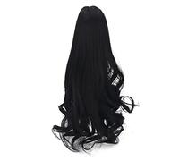 LUCKDANO Doll Wig, Long Curly Doll Hair Wig Replacement High Temperature Wire, Mesh Approx. 21-24cm / 8.3-9.4in for 1/3 Scale