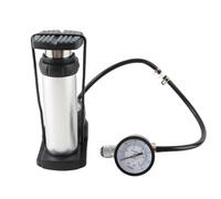 LUCKDANO Double Barometer Water Leakage Tester for Computer Cooling System - High-Pressure Air Gauge with 2kg/² Capacity - Durable ABS Material, Compact & User-friendly