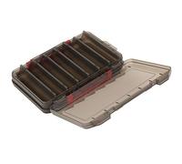 LUCKDANO Double Sided Fishing Double Sided Fishing Bait Storage Box - 19.5 X 13 X 3.7 Cm Lure Storage Box/Cover for Organizing Tackle and Accessories