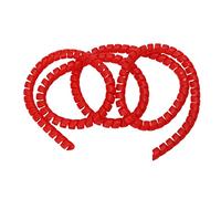 LUCKDANO ￼e Scooter Cable Spiral Cable Wrap for M365 Pro Electric Scooter Plastic 110cm Wire Protector (Red)