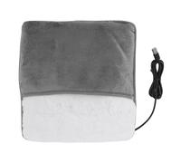 LUCKDANO Electric Foot Warmer USB Powered Heating Pad for Feet Hands Waist Abdomen with Smart Thermostat 10.6 X 10.6in Fleece