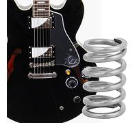 LUCKDANO ELECTRIC GUITAR TREMOLO BRIDGE SPRING HIGH TOUGHNESS METAL GOOD ELASTICITY GREAT RECOVERY SCENE (Silver)
