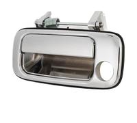 LUCKDANO Exterior Door Handle Chrome Smooth Grip Stainless Steel Outer Outside Door Handle Replacement for 80 Series 1990-1998 (Left Front: 69220-60010, 6922060010)